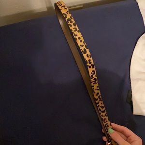 cheetah print belt